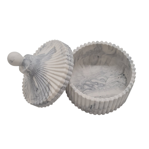 Jojomama Jesmo Fluted Jar with cover