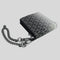 MICHAEL KORS Ombré Logo Zip Billfold Wallet with Chain Black RS-36S4LPCF5B