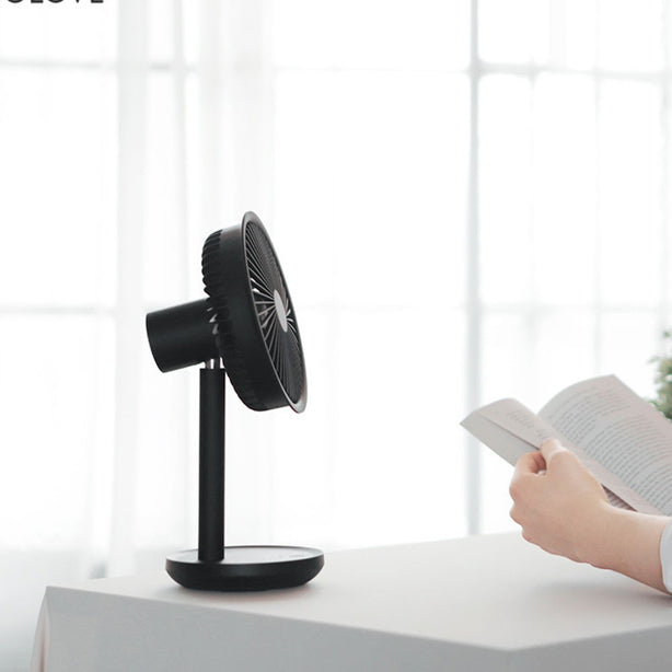 StitchesandTweed Portable Desktop Fan - Black