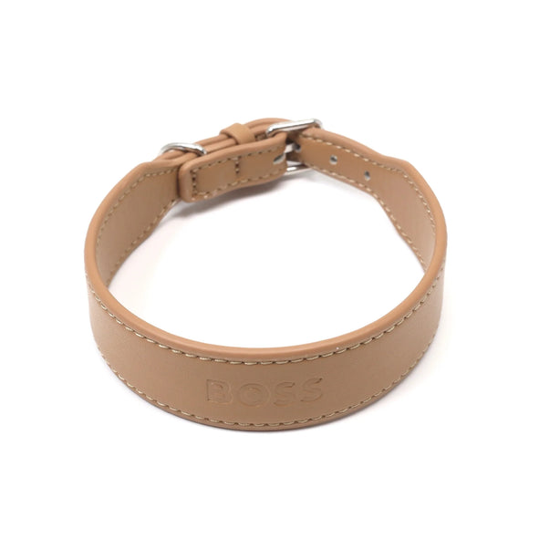 BOSS Dog Recycled Leather Collar