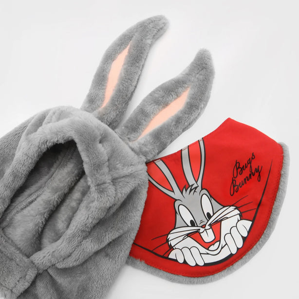 Bugs Bunny Fleece Hat and Bandana Set