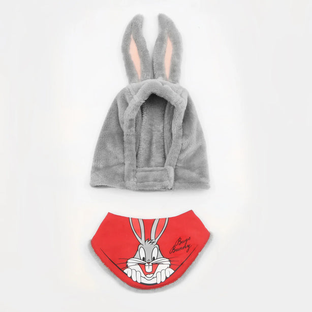 Bugs Bunny Fleece Hat and Bandana Set
