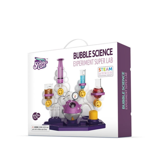 Science Can Bubble Science Experiment Super Lab