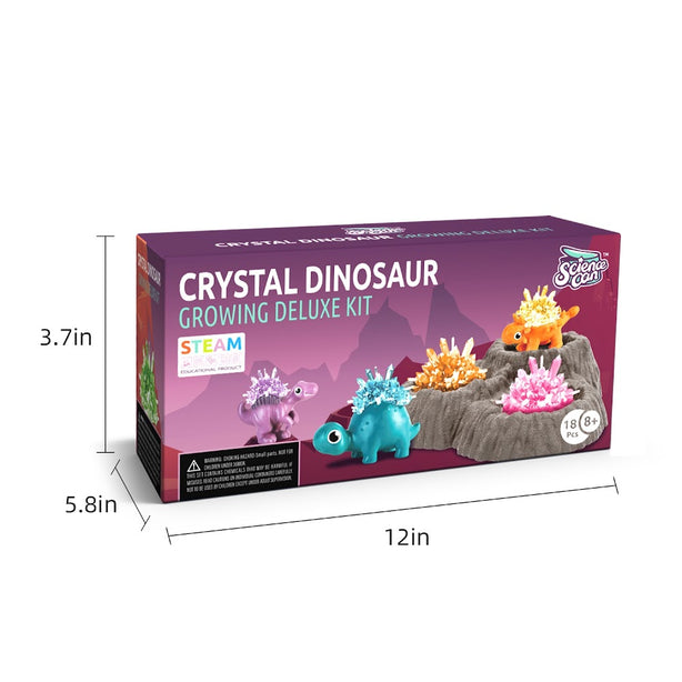 Science Can Crystal Dinosaur Growing Deluxe Kit
