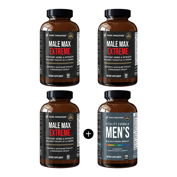 [Value Bundle] Male Max + Men's Multivitamin - Ultimate Men's Health Special Duo