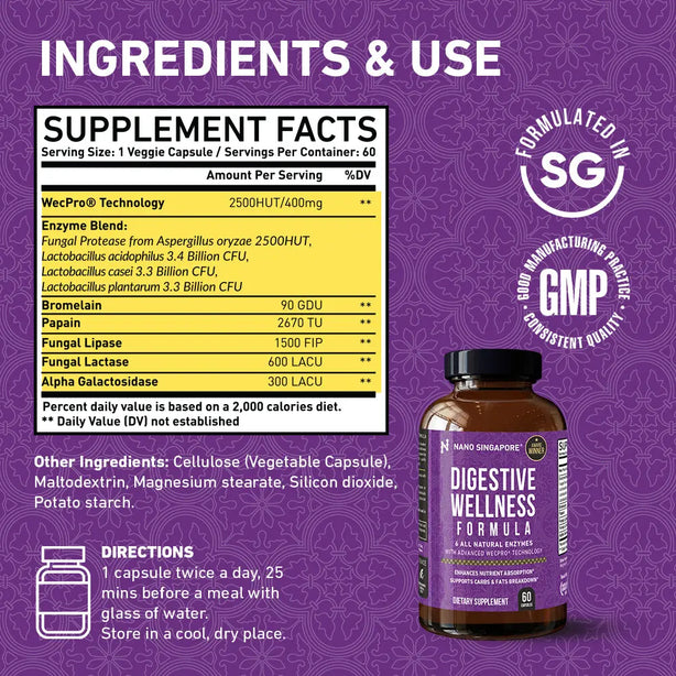 Digestive Wellness Formula - 60ct