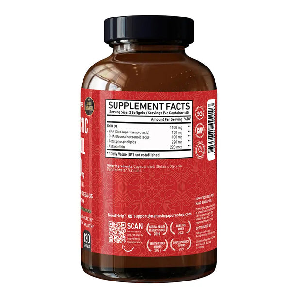 Antarctic Krill Oil - 120ct