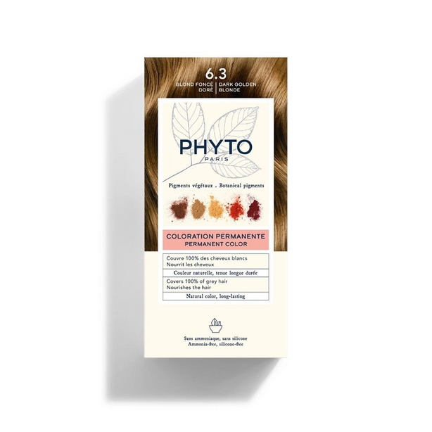 Permanent Color Kit - 6.3 Dark Golden Blonde