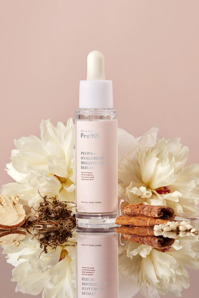 Pretti5 Peony+ Hyaluronic Brightening Serum 28ml