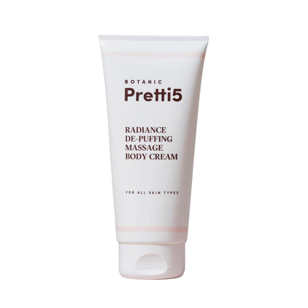 Pretti5 Radiance De-Puffing Massage Body Cream 180g Expiry date: Nov 26