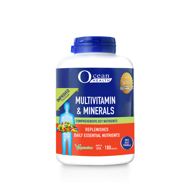 Ocean Health Multivitamin & Minerals (180s)