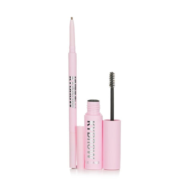 Kybrow Kit: Brow Gel 5ml + Brow Pencil 0.09g - # Brown - 2pcs