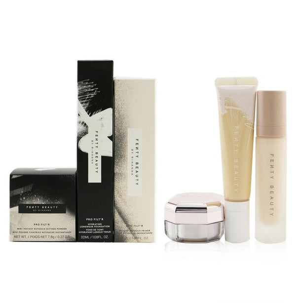 Pro Filt'r Hydrating Complexion Kit: Foundation 32ml + Primer 32ml + Instant Retouch Setting Powder 7.8g