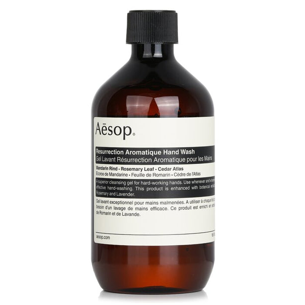 Resurrection Aromatique Hand Wash With Screw Cap - 500ml/16.9oz