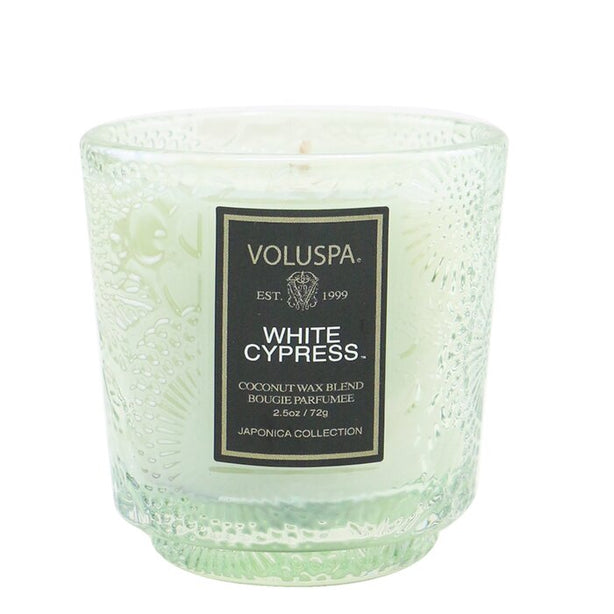 Petite Pedestal Candle - White Cypress - 72g/2.5oz