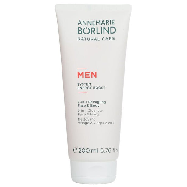 Men System Energy Boost 2-in-1 Cleanser Face & Body - 200ml/6.76oz
