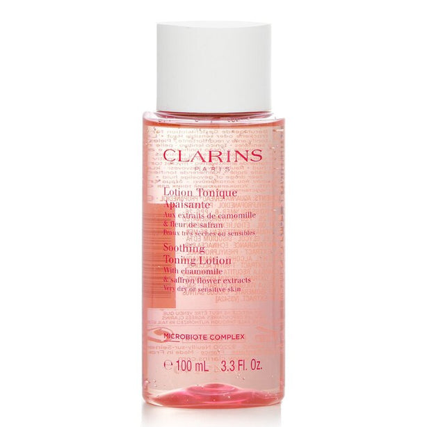 Soothing Toning Lotion With Chamomile & Saffron Flower Extracts - Very Dry Or Sensitive Skin - 100ml/3.3oz