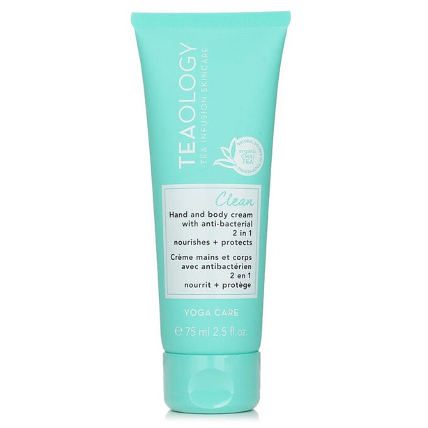 Yoga Care Clean 2 In 1 Anti Bacterial Hand & Body Cream - 75ml/2.5oz