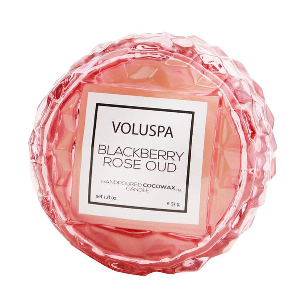 Macaron Candle - Blackberry Rose Oud - 51g/1.8oz