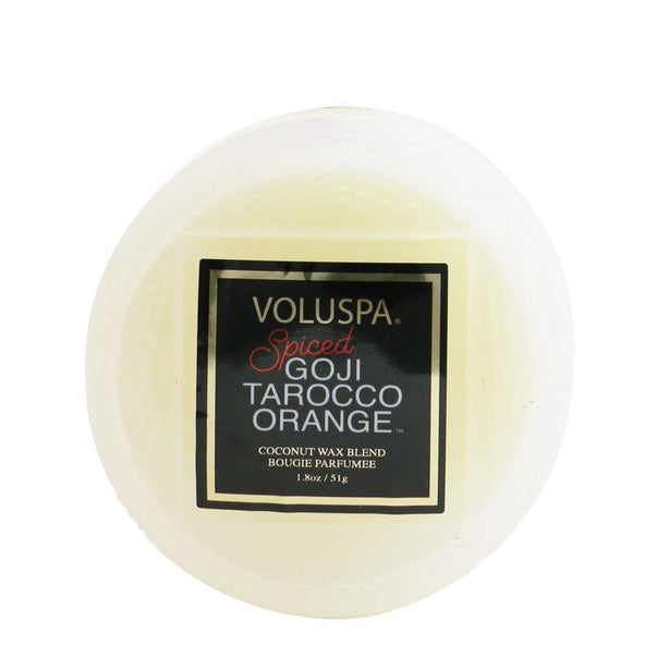 Macaron Candle - Spiced Goji Tarocco Orange - 51g/1.8oz