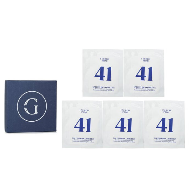 N.41 Moisturising Regenerating Sheet Mask - 5x10ml/0.33oz