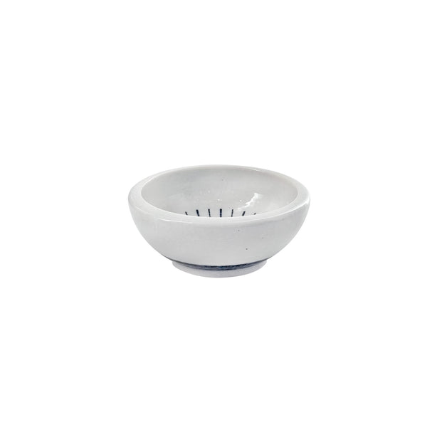 Tsuru Seasonal Japanese Tableware Collection 5.04 Inch Stone Bowl, Sac066