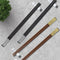 Charles Millen Signature Collection Luxury Brown Wood Chopsticks, Twin Pack, Gold