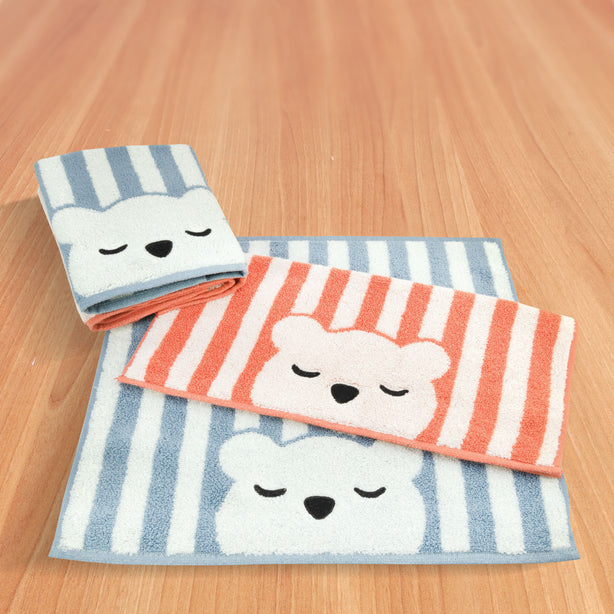 Milton Home Loopy Quala Face Towel With Loop, Set Of 3