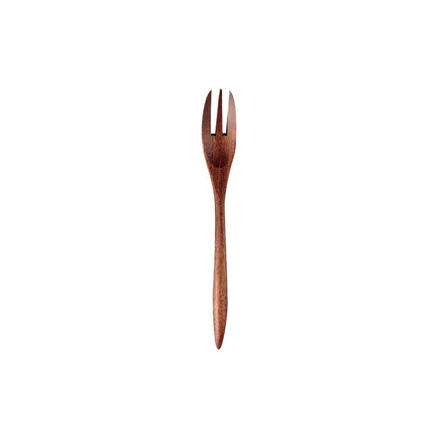 Tsuru Japanese Wooden Cutlery 14.5cm Cake Fork