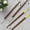 Charles Millen Signature Collection Luxury Brown Wood Chopsticks, Twin Pack, Gold