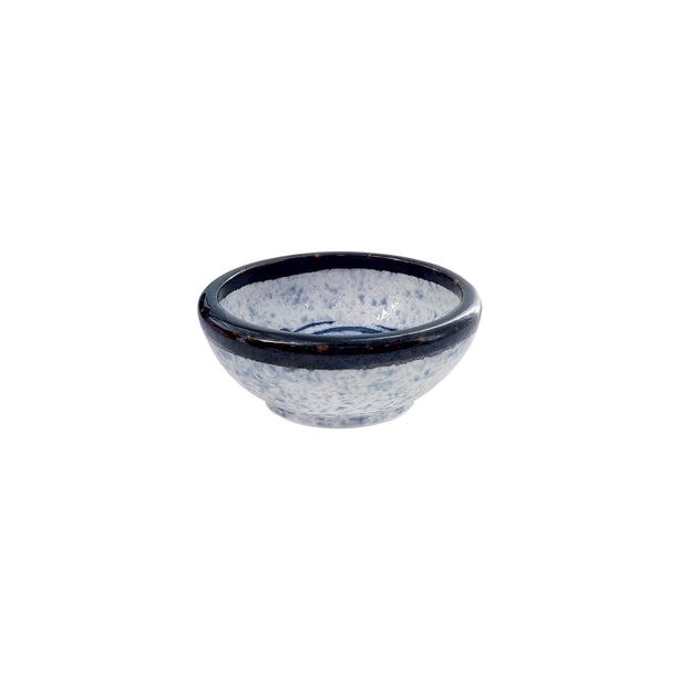 Tsuru Seasonal Japanese Tableware Collection 5.04 Inch Stone Bowl, Sac062