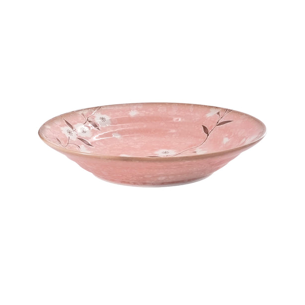Tsuru Seasonal Japanese Tableware Collection 7.95 Inch Deep Dish, Sac005