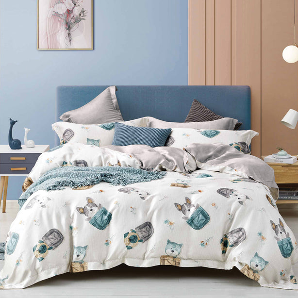 The Gang Chuck & Jolly Fitted Sheet Set