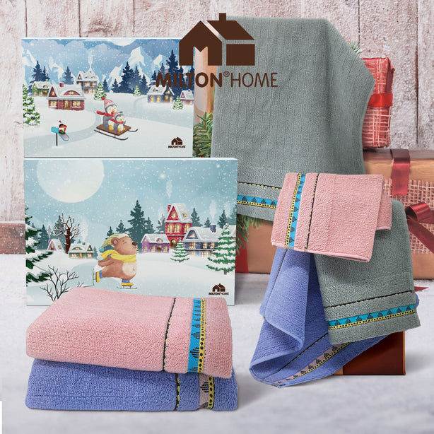 Milton Home HARU Face Towel Gift Set