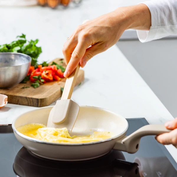 GreenPan Essence 26cm Frying Pan, Taupe [PFAS FREE]