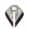 Silk Scarf With Multicolor Print