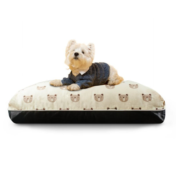 Dreamcastle Cooling Dog Bed Scandinavian Bear