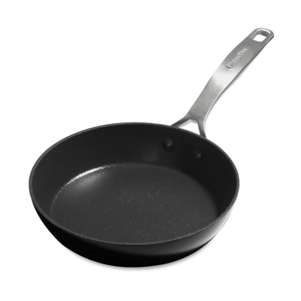 GreenPan Copenhagen 24cm Frying Pan, Black [PFAS FREE]