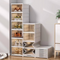 Foldable storage shoe rack