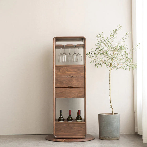 Swivel Bar Cabinet