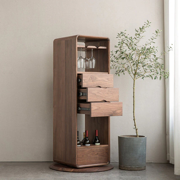 Swivel Bar Cabinet