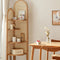 Fujiwara Rattan Corner Shelf