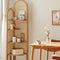 Fujiwara Rattan Corner Shelf