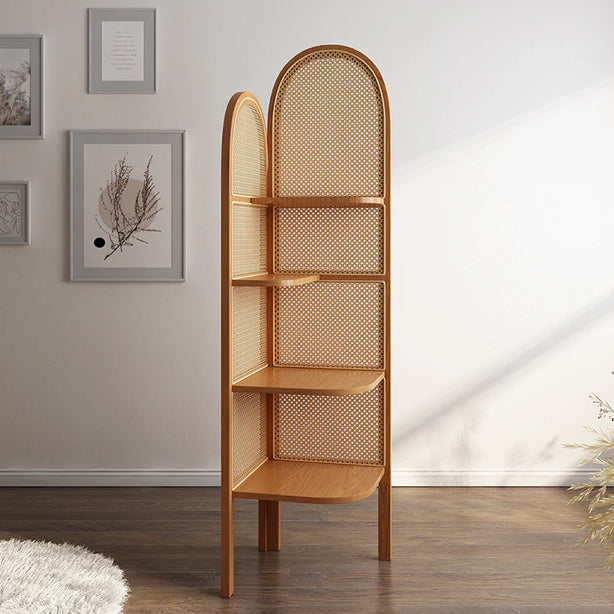 Fujiwara Rattan Corner Shelf
