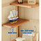 Fujiwara Rattan Corner Shelf