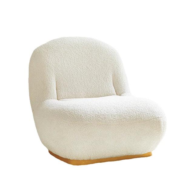 Bouclé Minimal Chair