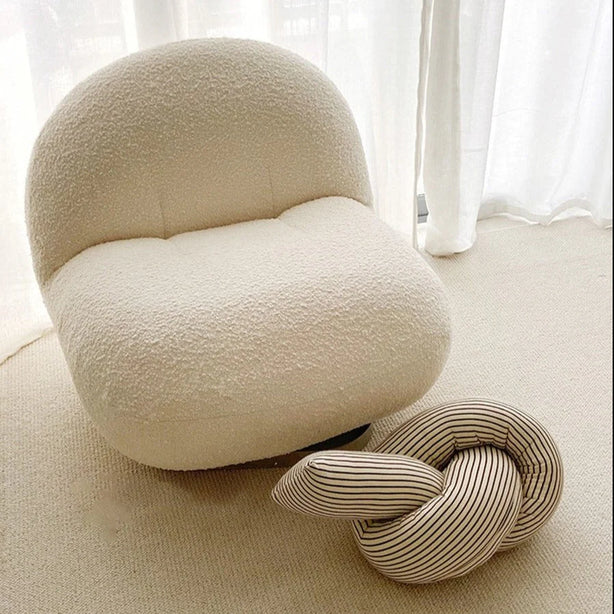 Bouclé Minimal Chair
