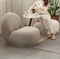 Bouclé Minimal Chair
