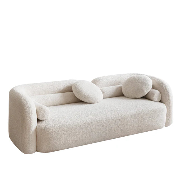 Bouclé 3 Seater Sofa