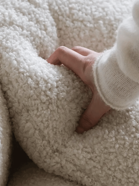 Bouclé 3 Seater Sofa